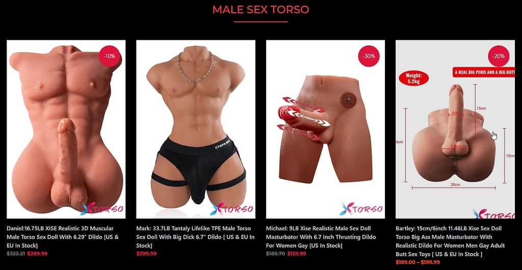 Male Sex Torso