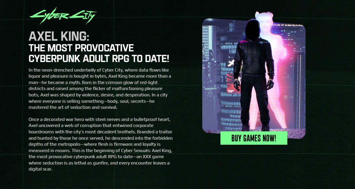 Cyber City Axel King